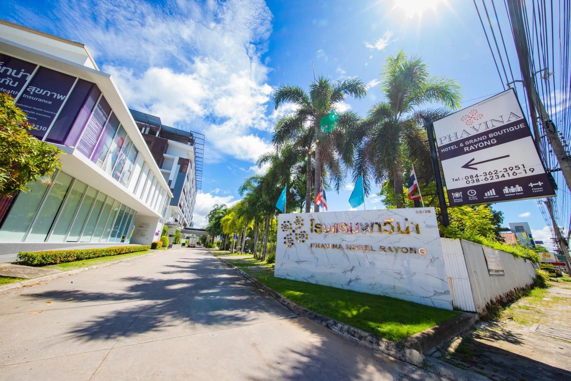Phavina Hotel Rayong Sha Extra Plus Bagian luar foto