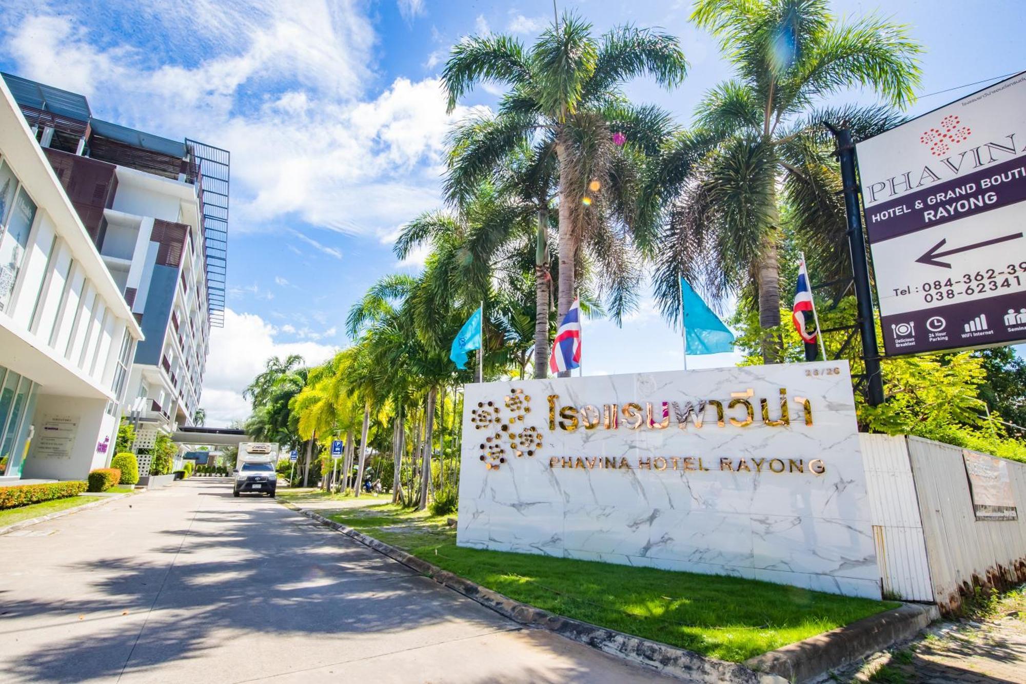 Phavina Hotel Rayong Sha Extra Plus Bagian luar foto